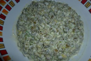 Fasole verde cu maioneza