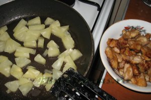 Pui cu ananas- mancare chinezeasca