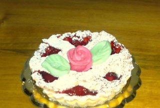 Tartine cu dulceata de capsuni