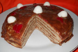 Clatite cu marmelada