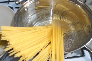 Spaghetti con le cozze