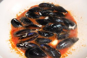 Spaghetti con le cozze