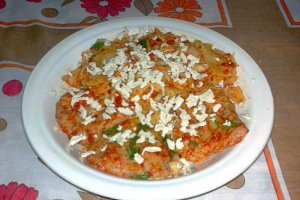 Mancare din lasagne si snitele de soia