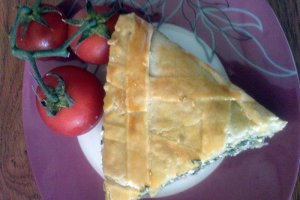 Placinta cu spanac si branza
