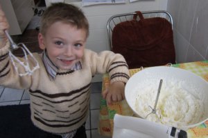 Tort cu crema de zahar ars