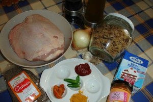 Pui curry