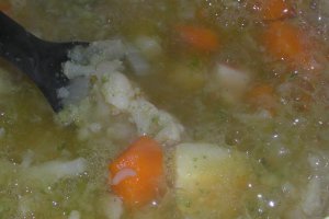 Supa crema de iarna cu legume - de post