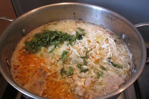 Ciorba de vitel cu spatzle