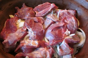 Friptura de vitel in vasul roman!