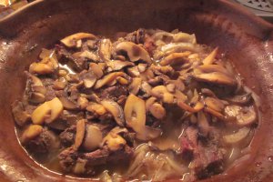 Friptura de vitel in vasul roman!