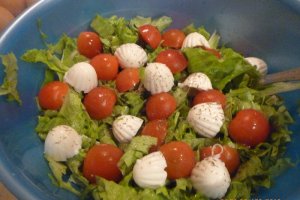 Salata cu miez de lapte