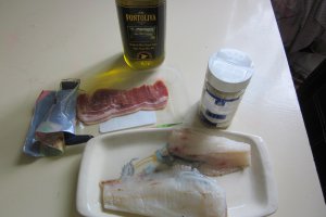Trunchi de grenadier invelit in bacon