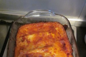 Cannelloni cu carne de pui