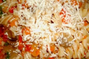 Paste cu sos si ciuperci