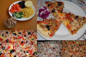Pizza cu ton
