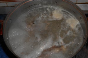 Ciorba de rosii cu carne de porc