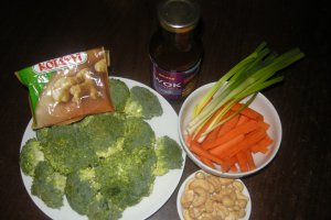 Pastrav cu legume in stil chinezesc