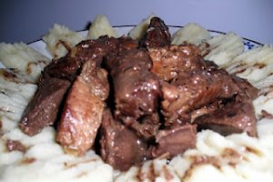 Tochitura de porc cu organe