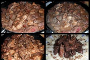 Tochitura de porc cu organe