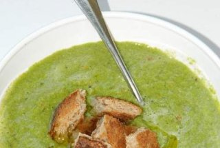 Supa crema de spanac (RAW)