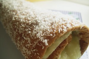 Rulada cu crema de lapte praf