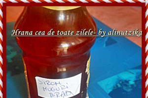 Sirop din muguri de brad