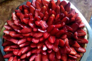 Tarta cu capsuni