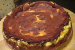 Double chocolate cheesecake