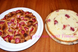 Tort cu capsuni si ciocolata