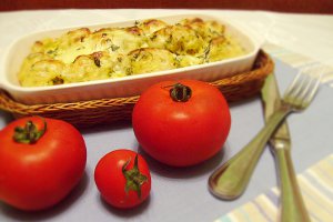 Conopidă gratinată