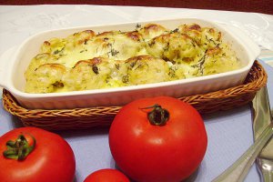 Conopidă gratinată
