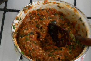Varza in straturi cu carne tocata