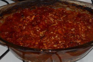 Varza in straturi cu carne tocata