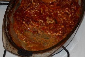 Varza in straturi cu carne tocata