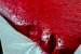 Tort Red Velvet Spirala cu crema ganache-4