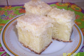 Prajitura cu nuca de cocos si iaurt