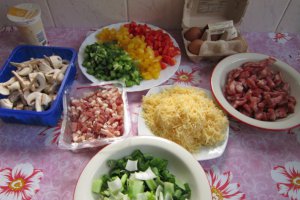 Chec aperitiv multicolor