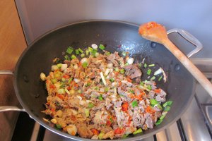 Mancare de vinete si carne de pasare