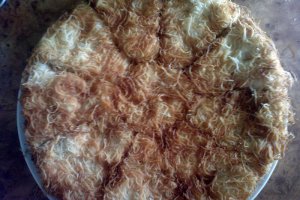 Tort Cataif cu ciocolata si fulgi de cocos