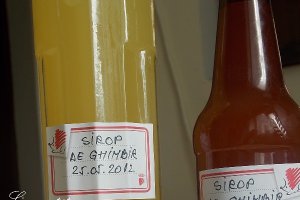 Sirop de ghimbir