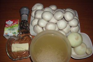 Supa crema de ciuperci