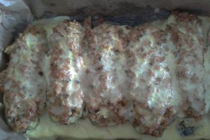 Dovlecei umpluti la cuptor