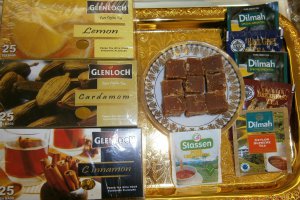 Ceai srilankez cu zahar de cocotier("coconut sugar")
