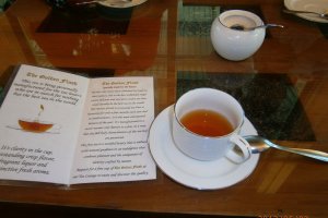 Ceai srilankez cu zahar de cocotier("coconut sugar")
