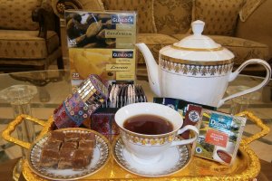 Ceai srilankez cu zahar de cocotier("coconut sugar")
