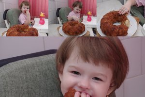 Monkey bread with my little monkey