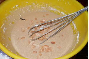 Ciocolata cu ness si alune in foi de napolitana