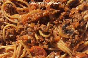 Spaghetti Bolognese a la Ana