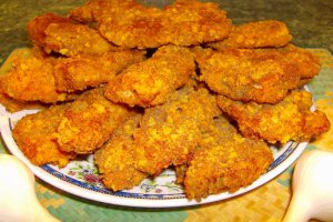 Piept de pui crocant