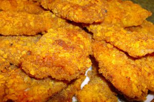 Piept de pui crocant